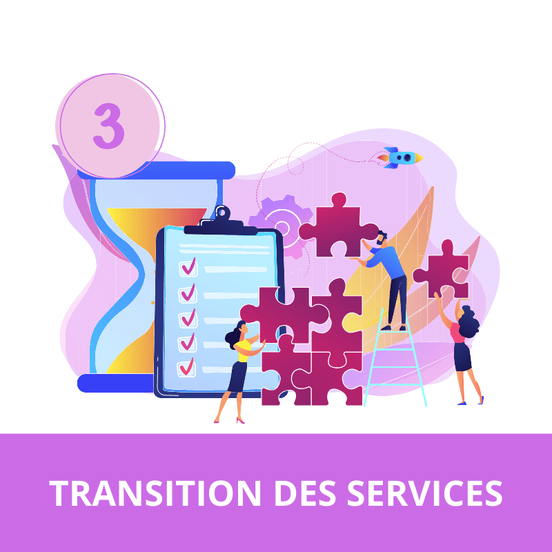 @litiliste_Étape de la Transition des Services