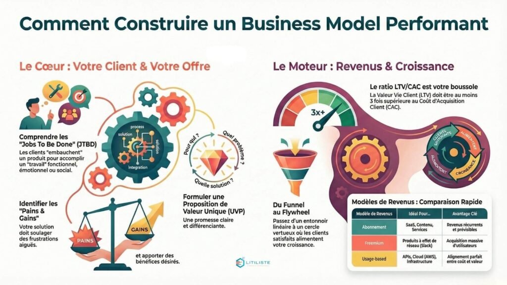 conception et stratégie du business model professionnel