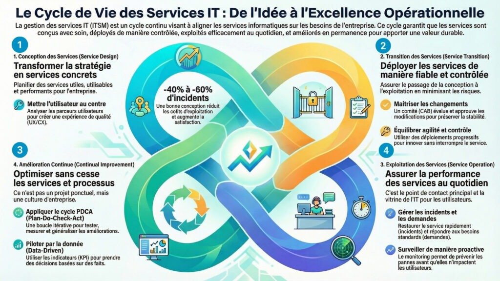 cycle de vie services it excellence