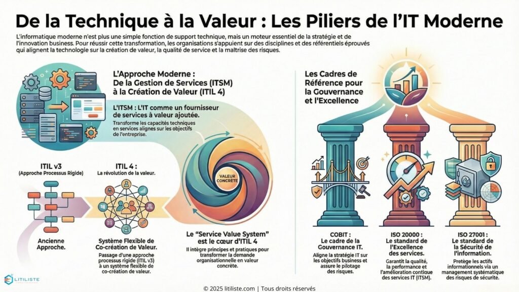gouvernance et le management des services informatiques (itsm)