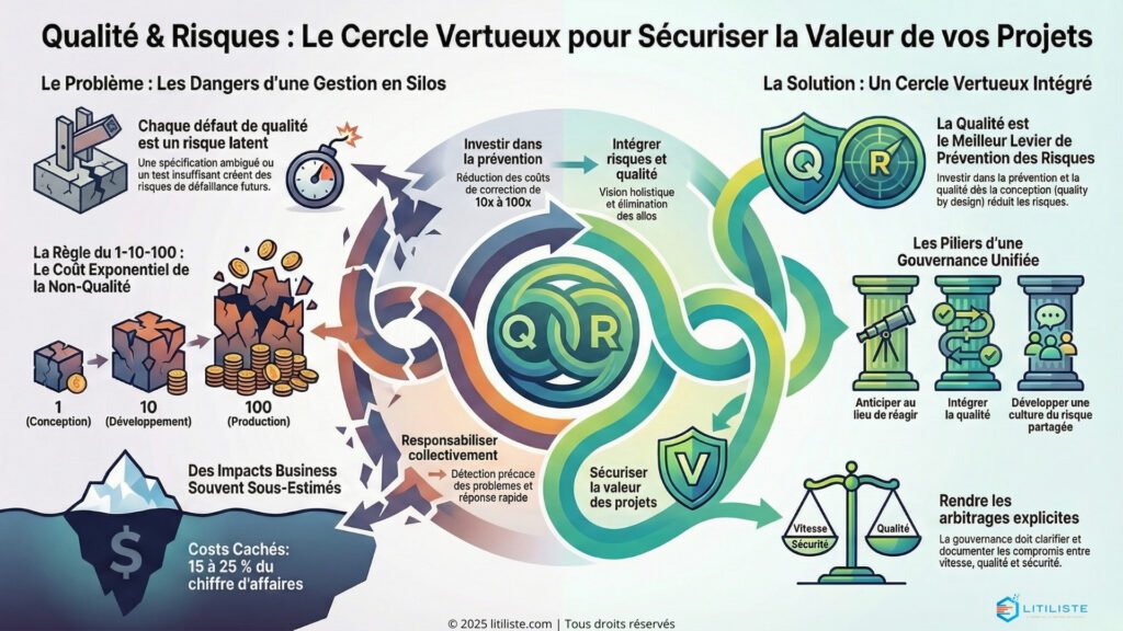 le cercle vertueux qualité et risques