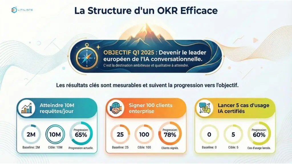 schéma textuel d’un okr complet