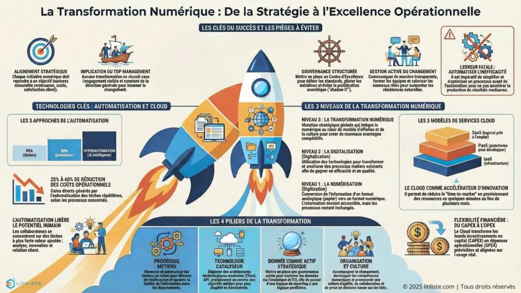 Digitalisation-gestion-des-services stratégie de la transformation numérique